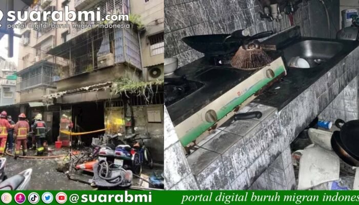 PMI Taiwan Hanya Bisa Saksikan Neneknya Terbakar Dalam Rumah