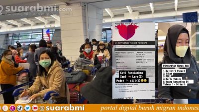 Terbaru, biaya cuti PMI Taiwan ke Indonesia NT$60.000, Ini Pengakuannya yang sudah cuti