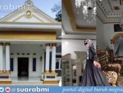 Potret Rumah Mewah Hasil Jerih Payah TKW Taiwan, Megah Bernuansa Emas Seperti Rumah Raja