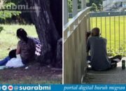 Hobi Ngintip TKW yang Sedang Pacaran Dibawah Pohon, Kakek Ini Selalu Hadir Pakai Teropong Jika Ada yang Pacaran Disini