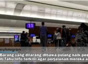 Mau Pulang Naik Pesawat? Simak Ini Barang yang Tak Boleh Kamu Bawa Saat Naik Pesawat