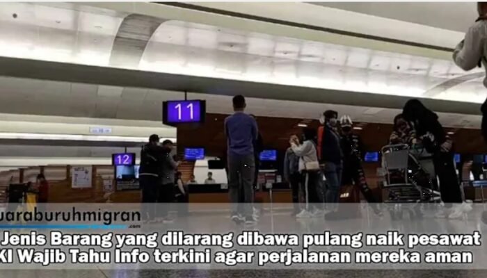 Mau Pulang Naik Pesawat? Simak Ini Barang yang Tak Boleh Kamu Bawa Saat Naik Pesawat