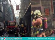 Mess Pekerja Migran Indonesia di Xinzhuang Terbakar, Didalamnya Ada 6 PMI yang Terjebak