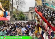 Kompak, Ribuan TKI di Taiwan Sholat Id Bersama di Taipei Ditengah Situasi Taiwan China Tegang