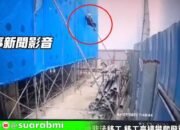Seorang TKI kaburan Lompat Pakai Bambu Dari Lantai 2 Demi Selamat Dari Razia Pakde di New Taipei, Akhirnya Terjatuh dan Pingsan