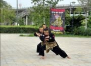Ratusan TKI bergembira dalam acara Pertunjukan dan Tasyakuran Pencak Silat Indonesia di Nantou Taiwan
