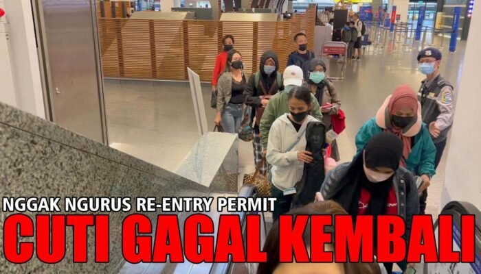 Keasyikan Cuti Hingga Lupa Re-Entry Permit Kadaluarsa, Jangan Panik, Ini Solusinya Agar Bisa Kembali