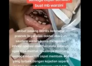 TKW di Taiwan Alami Infeksi Otak dan Mata Buta Sebelah Usai Pasang Behel