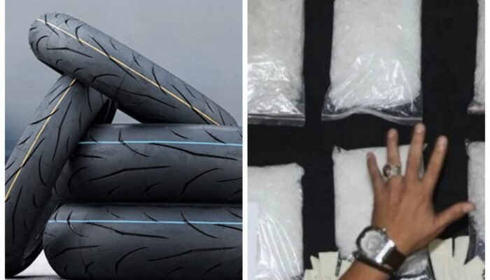Tergiur Upah Rp40 Juta! PMI Malaysia Nekat Bawa 2 Ban Motor Isi 8 Kg Sabu