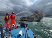Tragedi Kapal Kebakaran Perairan Dekat Hsinchu Sebabkan 2 ABK Indonesia Terpaksa Lompat ke Laut, Begini Kondisinya