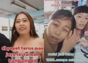 Biasa Pamer Joget dengan Baju Minim, Penampilan Asli Tanpa Filter TKW Hong Kong Ini Justru Lebih Viral