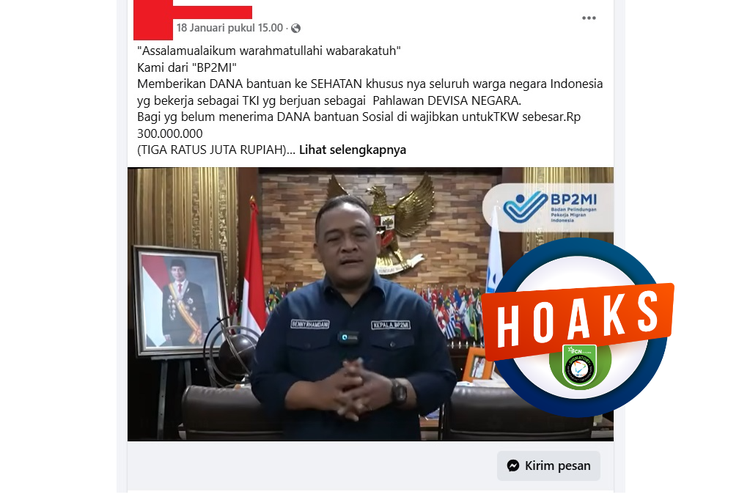 BP2MI Tidak Berikan Bantuan Rp 300 Juta kepada TKI, Hati-hati Kalau Baca Ini