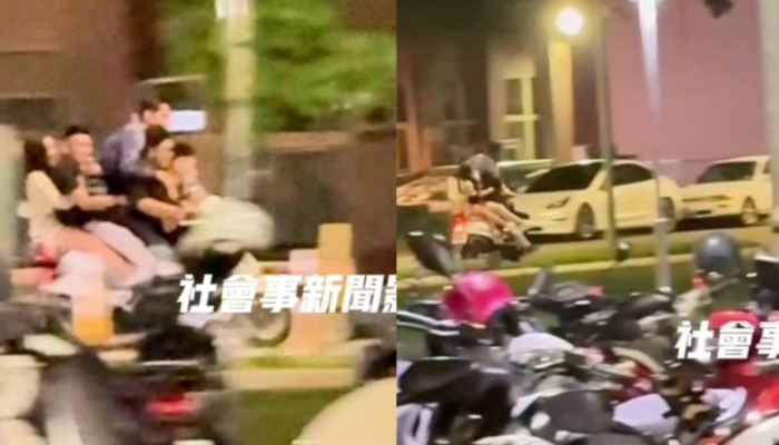 Percepat Jalur Ketemu Tuhan, 4 Pria dan 1 Wanita di Taichung Ini Terekam Kamera Lakukan Aksi Edan