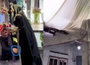 Viral di Tiktok, Pengantin Wanita Ini Terekam Kamera Lempar Cawet Saat Resepsi