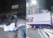 5 Pekerja Migran Dilarikan ke Rumah Sakit Setelah Kecelakaan Truk dan Mobil di Punggol, Sopir Ditangkap