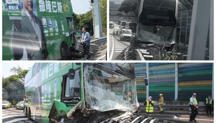 Kecelakaan Bus di Tolo Highway Hong Kong Sebabkan 11 Orang Terluka, 2 Korban Kritis