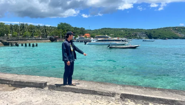 WNA Rusia Jatuh ke Laut di Nusa Penida