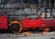 Bus Sekolah Terbakar di Anhui, Tiga Anak Tewas