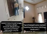 Viral! Eks TKW Malaysia Hancurkan Rumah Sendiri, Tak Rela Digunakan Eks Suami dan Selingkuhan