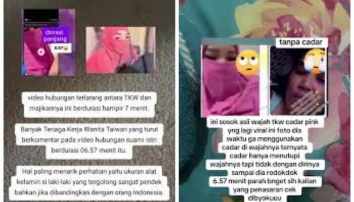 Video Viral TKW Singapore Cadar Pink dan Majikan, Link-nya jadi Buruan Warganet