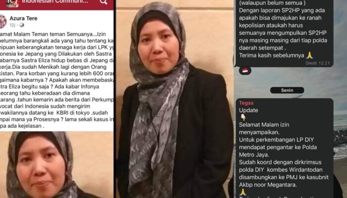 600 Korban Tertipu Pemberangkatan Kerja ke Jepang, Sastra Eliza Masih Bebas, Apa Kabar Kasusnya?