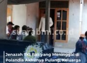 Jenazah TKI Bali yang Meninggal di Polandia Akhirnya Pulang, Keluarga Sambut dengan Isak Tangis
