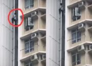 Pria di Hong Kong Kabur Panjat Dinding Apartemen 10 Lantai saat Didatangi Polisi atas Laporan sang Anak karena Dugaan Narkoba