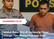 Modus Baru! Pria di Lampung Timur Diduga Tipu Warga Puluhan Juta dengan Dalih Bisa Berangkatkan TKI ke Serbia