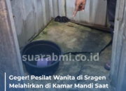 Geger! Pesilat Wanita di Sragen Melahirkan di Kamar Mandi Saat Latihan