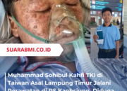 Muhammad Sohibul Kahfi TKI di Taiwan Asal Lampung Timur Jalani Perawatan di RS Kaohsiung, Diduga Keracunan Pestisida