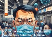 COVID-19 Naik Drastis di Taiwan! Varian Baru Sebabkan Lonjakan Hingga 88%