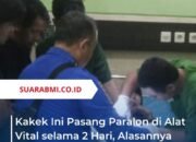 Kakek Ini Pasang Paralon di Alat Vital selama 2 Hari, Alasannya Bikin Geleng Kepala!