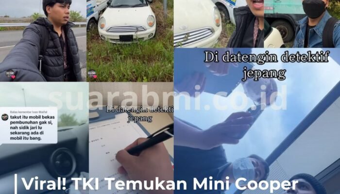 Viral! TKI Temukan Mini Cooper Rongsokan di Jepang, Endingnya Disamperin Detektif