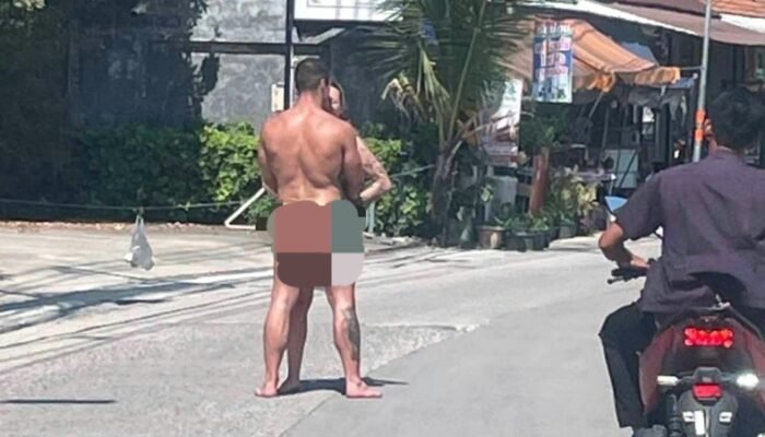 Pasangan Turis di Thailand Pamer Pelukan Tanpa Sehelai Benang pun di Siang Bolong, Langsung Dijepret Polisi
