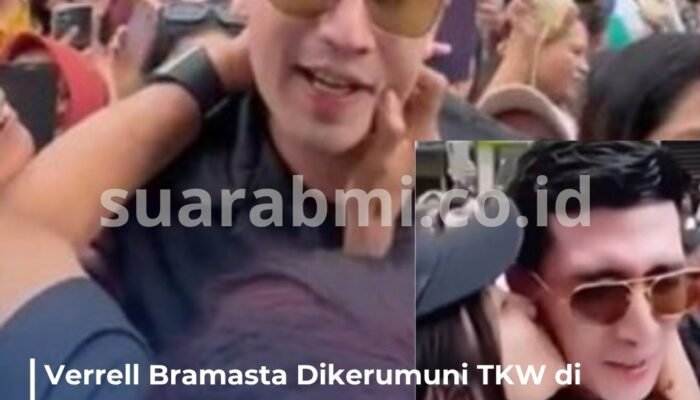 Geger! Verrell Bramasta Dikerumuni TKI Singapura, Ciuman dan Cakar Jadi Sorotan Publik