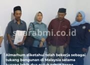TKI Asal Jember Meninggal di Malaysia, Jenazah Dipulangkan dan Dimakamkan di Kampung Halaman