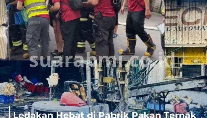Ledakan Hebat di Pabrik Pakan Ternak Taoyuan, 6 Orang Terluka Dilarikan ke Rumah Sakit