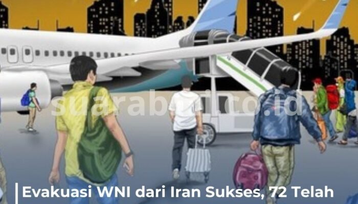 72 WNI di Iran telah Kembali ke Indonesia, 24 Masih di Azerbaijan untuk Evakuasi Selanjutnya