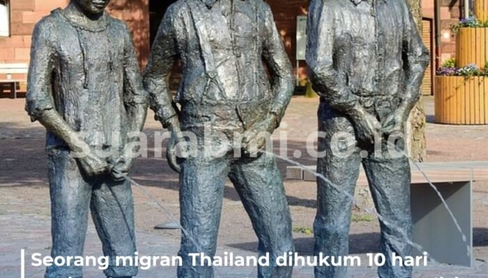 Migran Asal Thailand Masuk Pengadilan Gara-gara Tercyduk Vifis Sembarangan