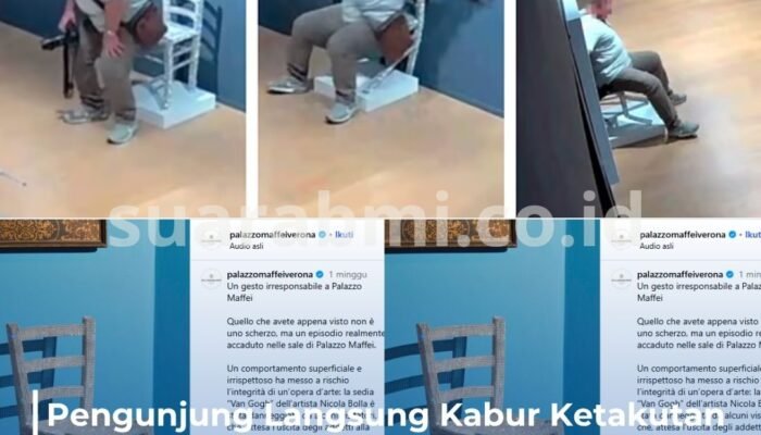 Pengunjung Rusak Kursi Berhiaskan Swarovski di Museum Verona, Lalu Melarikan Diri