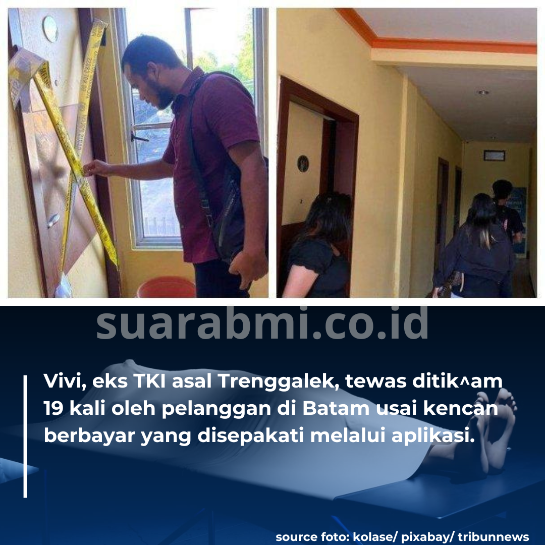 Janda Muda Eks TKI Meninggal di Tangan Teman Kencannya, Gara-gara Tagih Uang Penjualan “Apem”