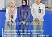 TKI Asal Sultra Disekap dan Dipukul di Oman Selama Tiga Bulan