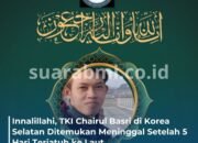 Kecelakaan Kerja di Laut Korea Selatan, TKI Chairul Basri Ditemukan Meninggal setelah 5 Hari