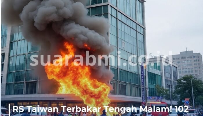 Dini Hari Mencekam! RS di Yilan Taiwan Terbakar, Ratusan Orang Termasuk Pasien Dievakuasi