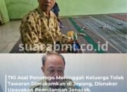 TKI Ponorogo Meninggal di Jepang, Keluarga Minta Jenazah Sakti Dipulangkan Meski Ditawari Dimakamkan di Negeri Sakura