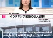 Perampokan Brutal di Jepang, Tiga WNI Dibekuk Polisi, Satu Masih Buron