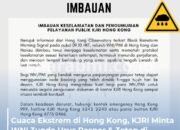 Black Rainstorm Landa Hong Kong, KJRI Imbau WNI Tunda Urus Paspor dan Utamakan Keselamatan