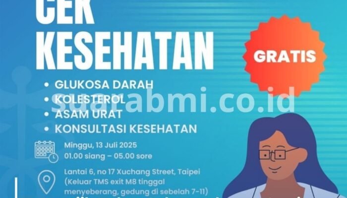Cek Kesehatan Gratis dari UI untuk TKI di Taiwan, Catat Tanggal dan Cara Daftarnya di Sini!