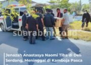 Dua Tahun Kerja di Kamboja, Anastasya Naomi Meninggal setelah Sepekan Dirawat di Rumah Sakit