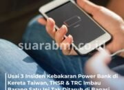 Operator Kereta di Taiwan Imbau Penumpang Tidak Simpan Power Bank di Bagasi untuk Hindari Insiden Kebakaran